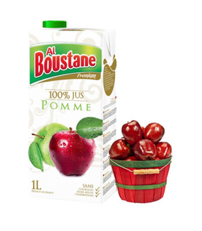 Al-Boustane Pomme Pur Jus 1L