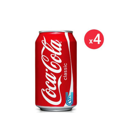 Coca-cola Canette Pack 33CL X4