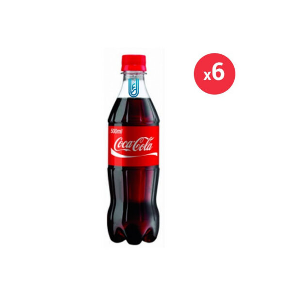 Coca-cola Pack 0.5L X6