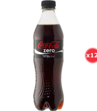 Coca-cola Zero Pack 0.5L X12
