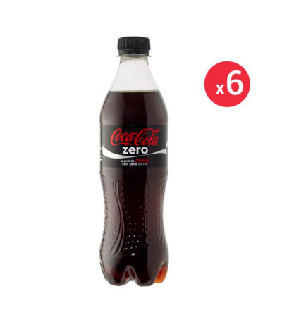 Coca-cola Zero Pack 0.5L X6