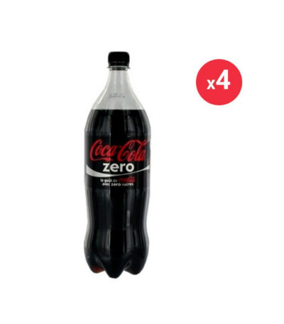 Coca-cola Zero Pack 1L X4