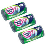 EXTRABAG Sacs Poubelles 100 X10