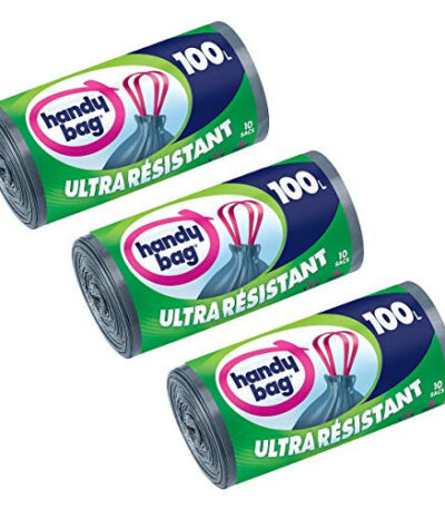 EXTRABAG Sacs Poubelles 100 X10