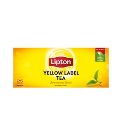 Lipton Yellow The Noir 25 sachets