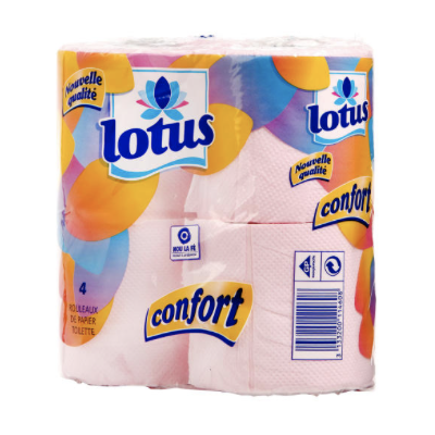 Lotus - Papier Hygiénique X4 rouleaux