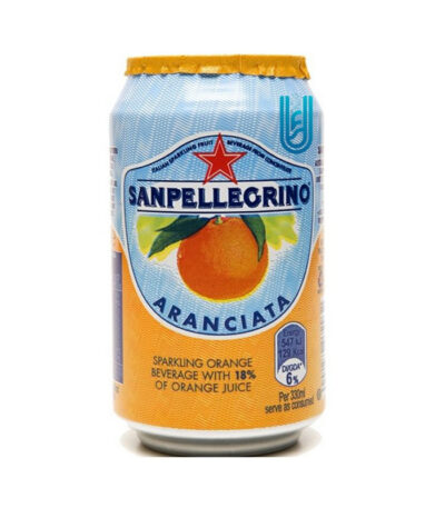 San pellegrino Orange canette 33CL