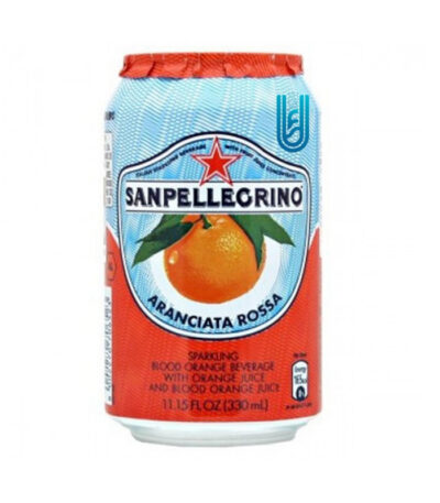 San pellegrino Orange Rouge canette 33CL
