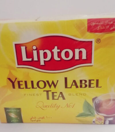 Lipton Yellow The Noir 100 sachets