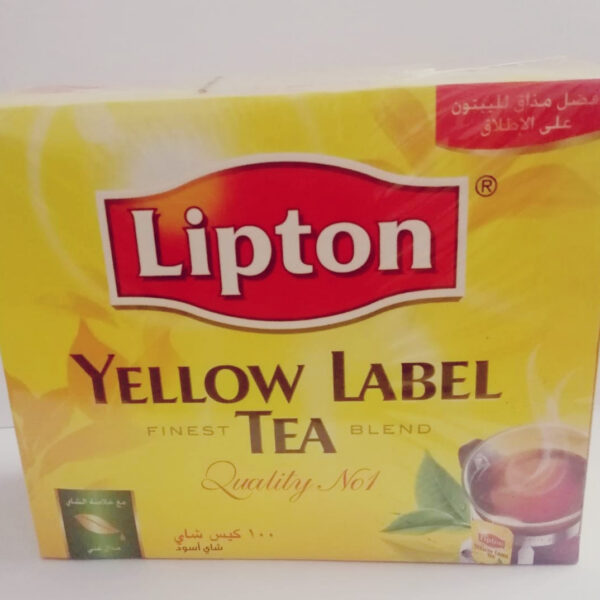 Lipton Yellow The Noir 100 sachets