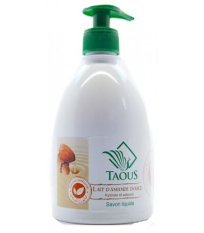 SAVON LIQUIDE AU LAIT D AMANDE DOUCE TAOUS 500 ML