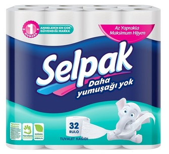 Papier hygiénique SELPAK 32 ROULEAUX