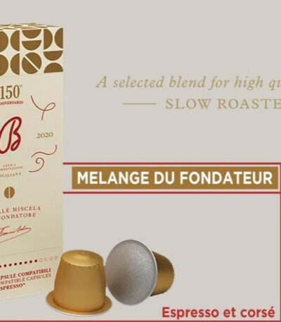 Café BARBERA MÉLANGE DU FONDATEUR * 10 capsules