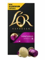 Café L'OR SONTUOSO (Intensité 8) 10 Capsules Espresso