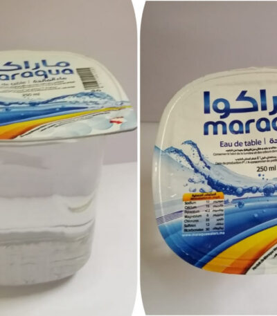 MARAQUA water * 40 gobelets