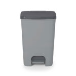 Poubelle à pédale rectangulaire en plastique 25L