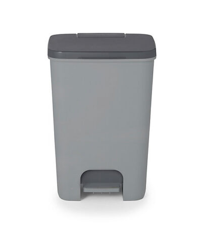 Poubelle à pédale rectangulaire en plastique 25L