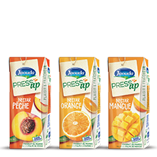 Press'up nectar de jus de fruits riche en pulpes et en vitamine C