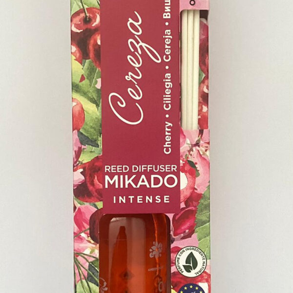 MIKADO DIFFUSEUR intense parfum d'ambiance cerise 100ml