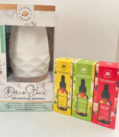 Pack DIFFUSEUR électrique + 3 Huiles ESSENTIELLES au choix