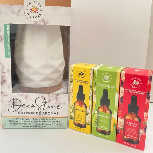 Pack DIFFUSEUR électrique + 3 Huiles ESSENTIELLES au choix