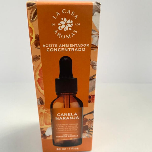 Huile essentielle LA CASA AROMAS senteur canelle/orange 30ml